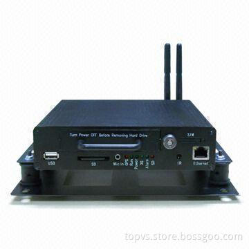 HDD Car/Vehicle Digital Video Recorder, Car Surveillance/3G/Wi-Fi/GPS/H.264/Half-D1 Resolution